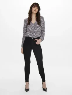 ONLSONJA LIFE L/S BUTTON TOP PTM night sky2