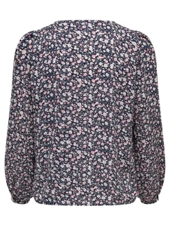 ONLSONJA LIFE L/S BUTTON TOP PTM night sky2