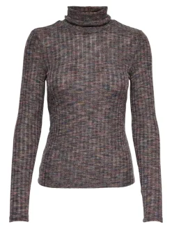 ONLSTINNE L/S ROLLNECK TOP JRS india ink-space dye