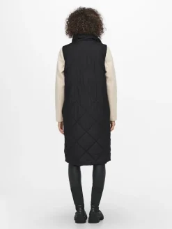 ONLTANZIA QUILTED WAISTCOAT CC OTW black