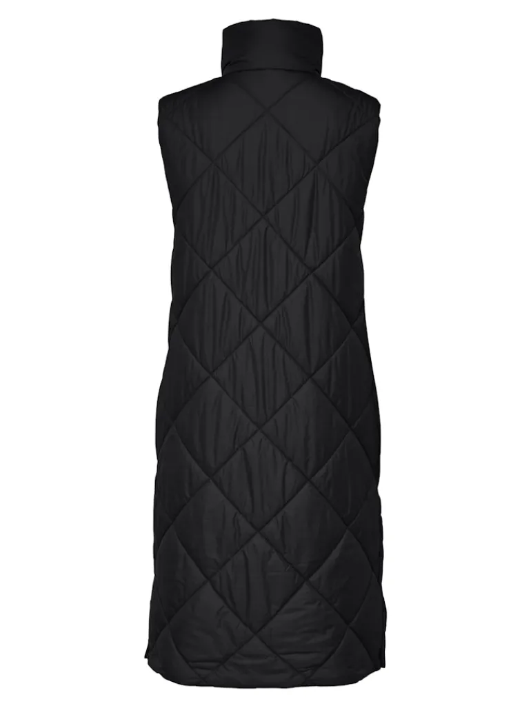 ONLTANZIA QUILTED WAISTCOAT CC OTW black