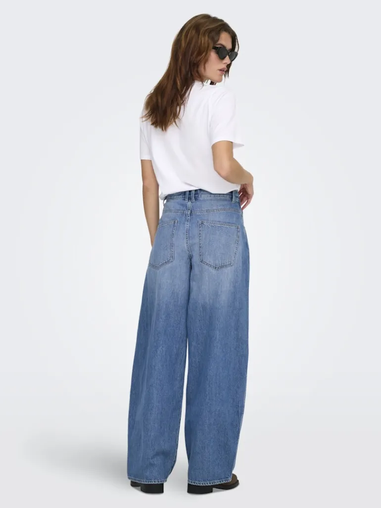 ONLTAYLOR HW BARREL DNM PIM678 NOOS medium blue denim
