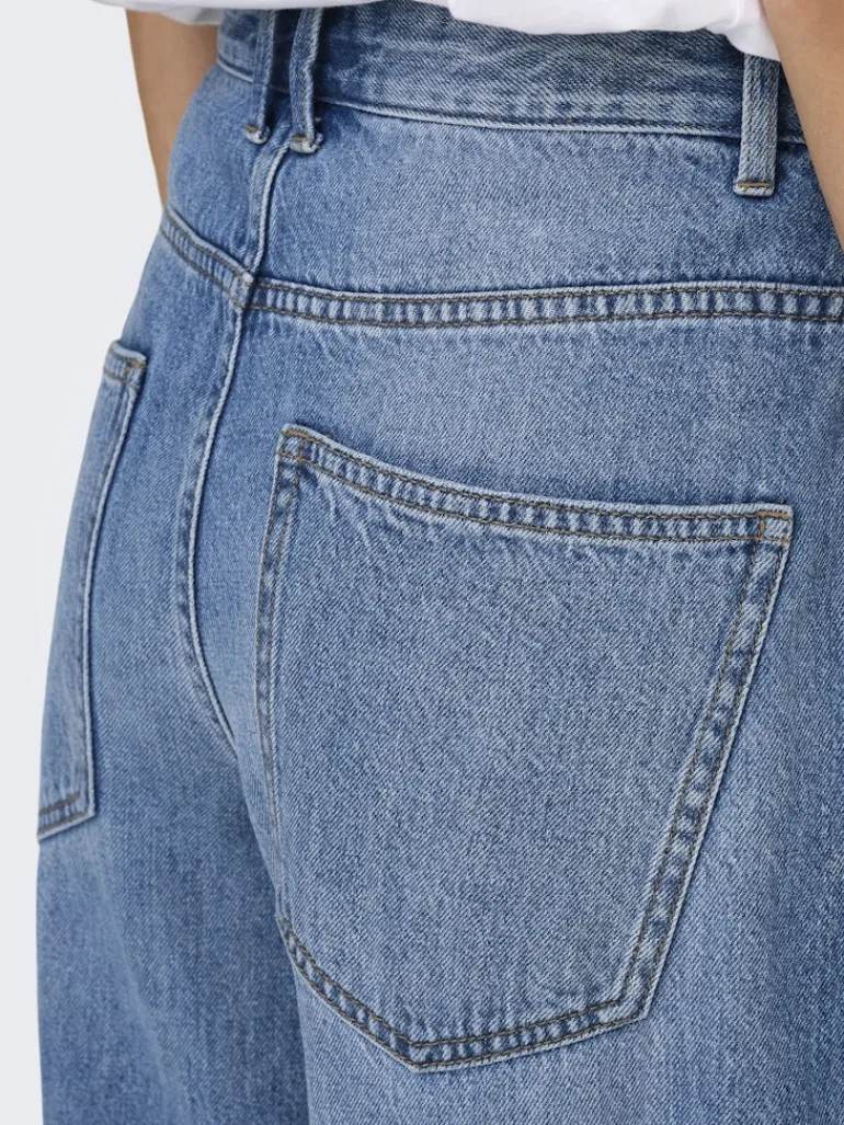 ONLTAYLOR HW BARREL DNM PIM678 NOOS medium blue denim