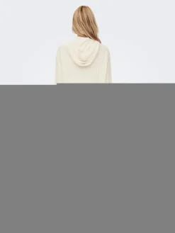 ONLTESSA CAREY L/S HOOD DRESS KNT pumice stone