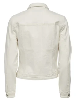 ONLTIA DNM JACKET COL PIM ecru