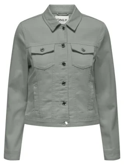 ONLTIA L/S COLORED JACKET CC PNT RP wrought iron