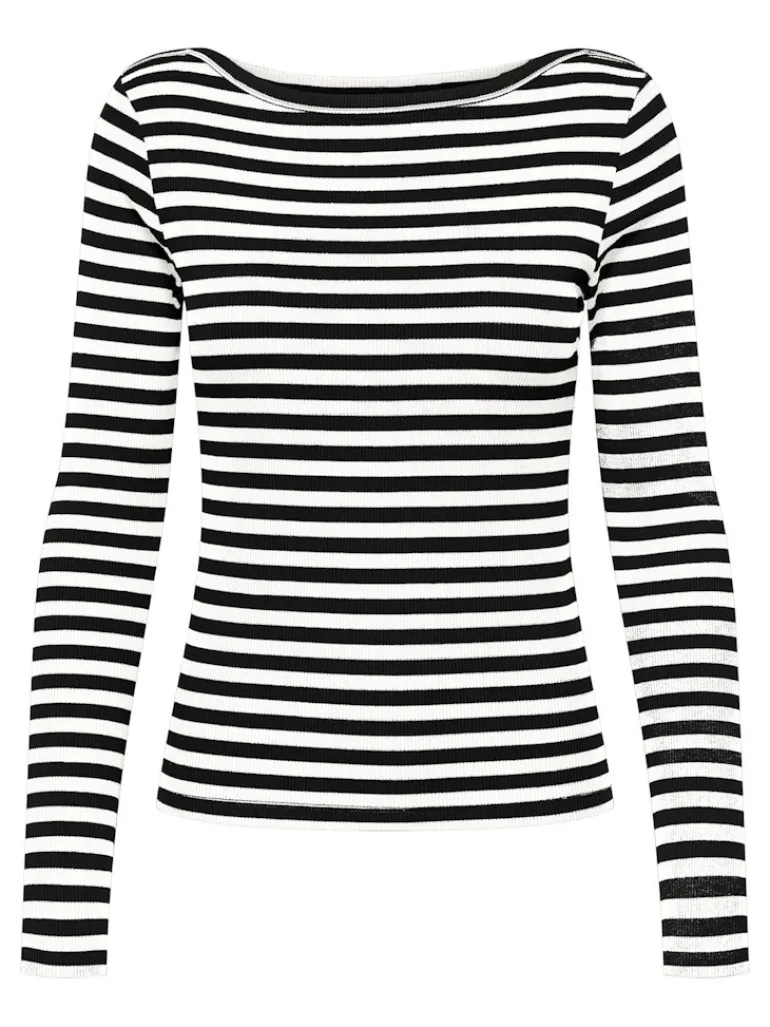 ONLTRISTA L/S BOATNECK TOP BOX JRS black3