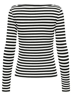 ONLTRISTA L/S BOATNECK TOP BOX JRS black3