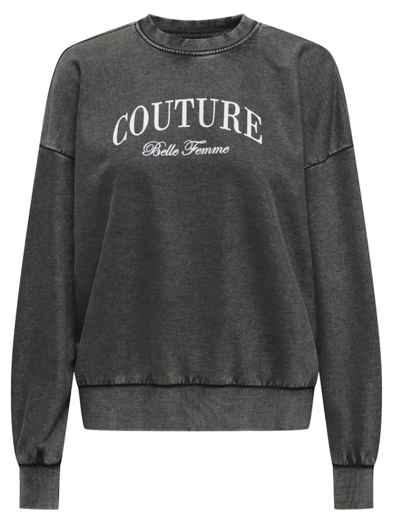 ONLTUSINDA L/S O-NECK CC UB SWT black