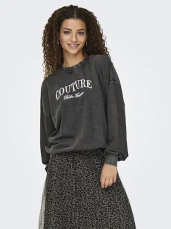 ONLTUSINDA L/S O-NECK CC UB SWT black