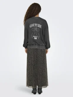 ONLTUSINDA L/S O-NECK CC UB SWT black