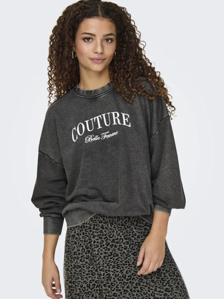 ONLTUSINDA L/S O-NECK CC UB SWT black