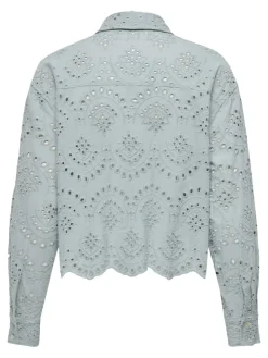 ONLVALAIS L/S SHIRT WVN NOOS abyss