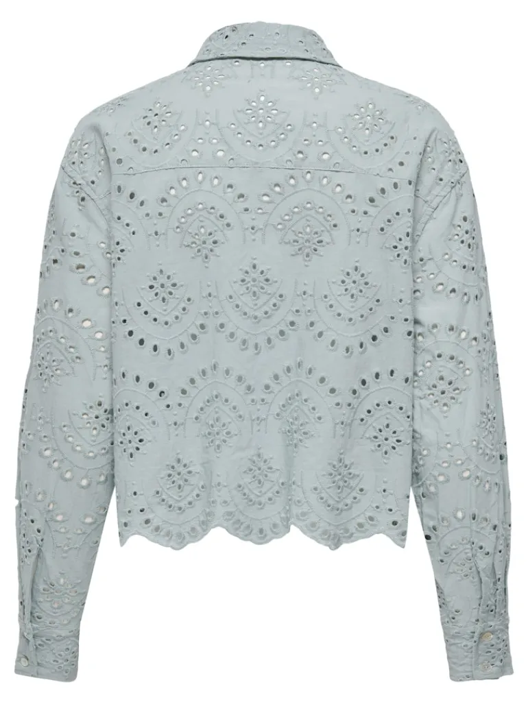 ONLVALAIS L/S SHIRT WVN NOOS abyss
