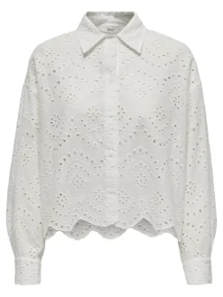 ONLVALAIS L/S SHIRT WVN NOOS cloud dancer