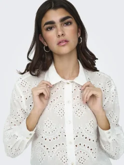 ONLVALAIS L/S SHIRT WVN NOOS cloud dancer