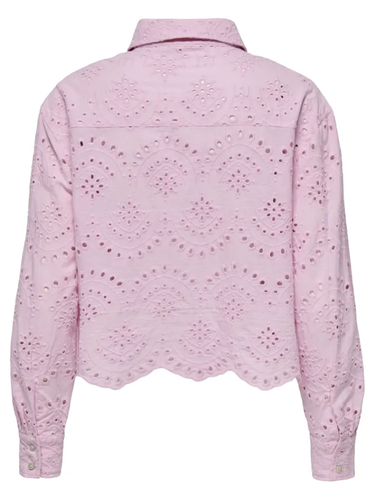 ONLVALAIS L/S SHIRT WVN NOOS pink lady