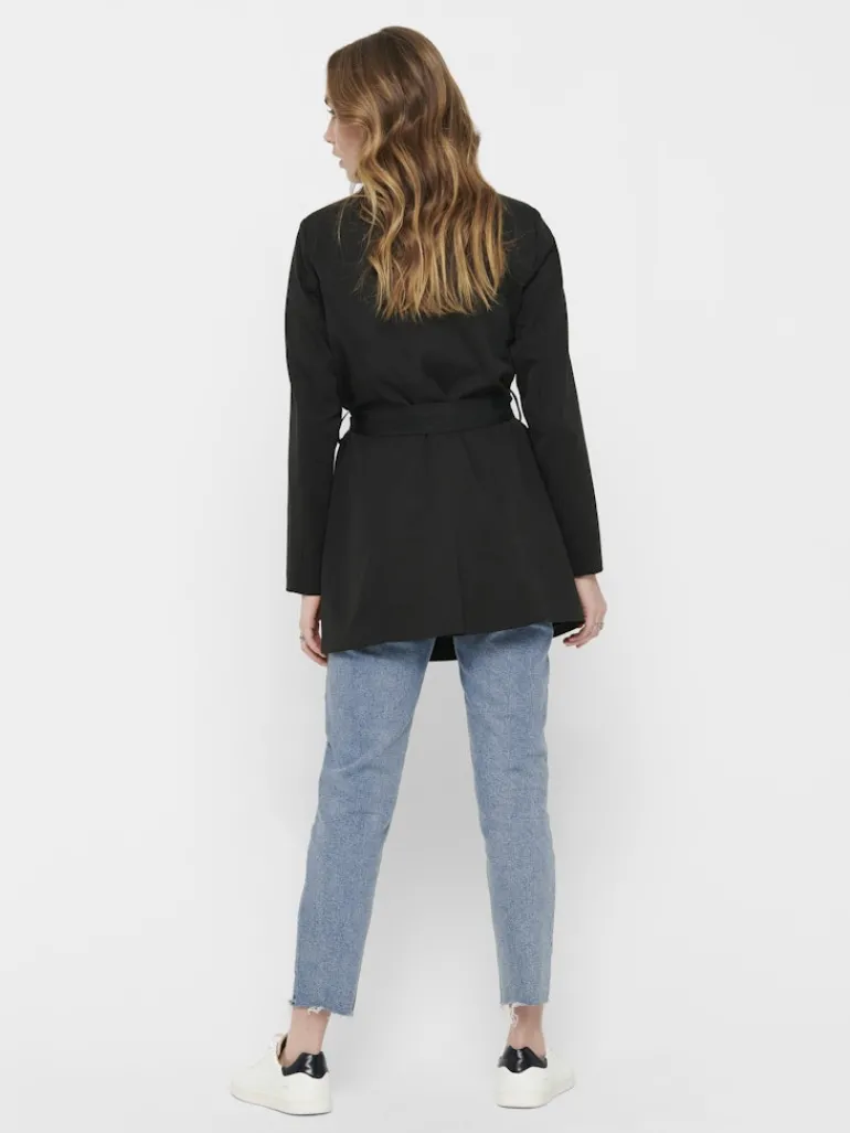 ONLVALERIE TRENCHCOAT OTW NOOS black
