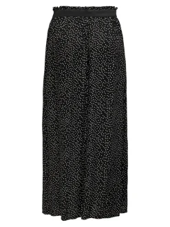 ONLVENEDIG AOP LIFE LONG SKIRT WVN NOOS black