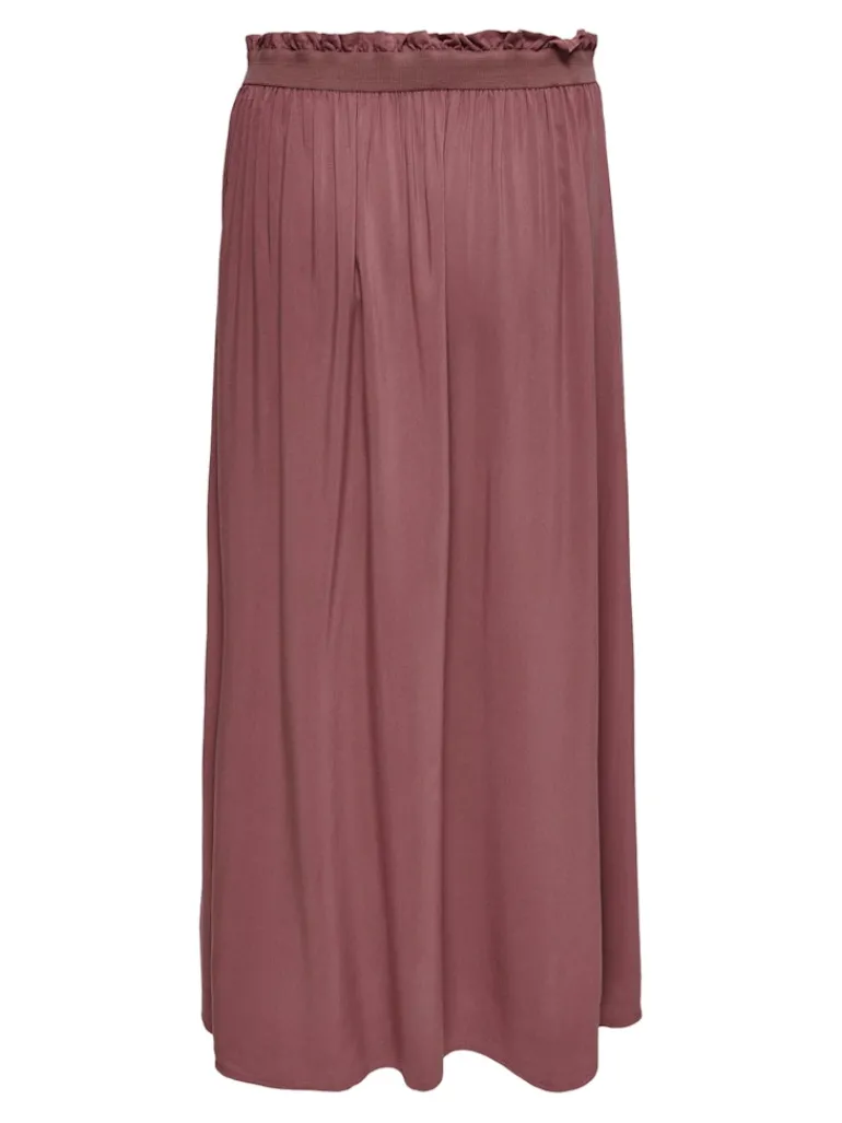 ONLVENEDIG LIFE LONG SKIRT WVN NOOS rose brown