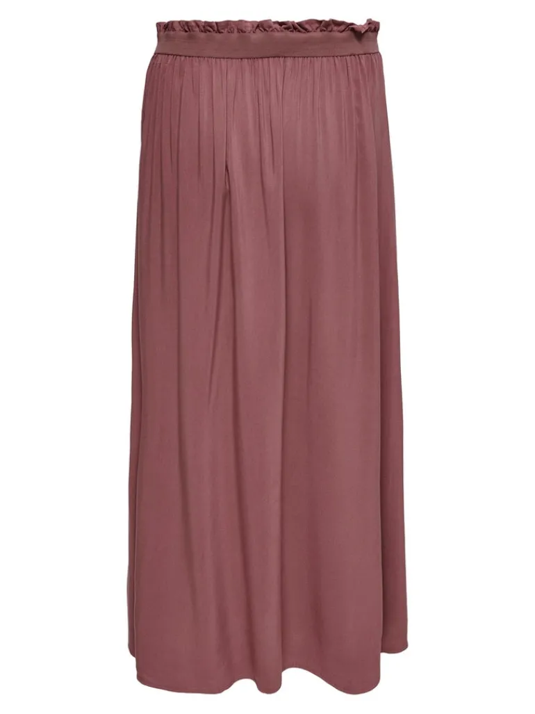 ONLVENEDIG LIFE LONG SKIRT WVN NOOS rose brown