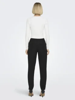 ONLVERONICA-ELLY LIFE HW PANT TLR NOOS black