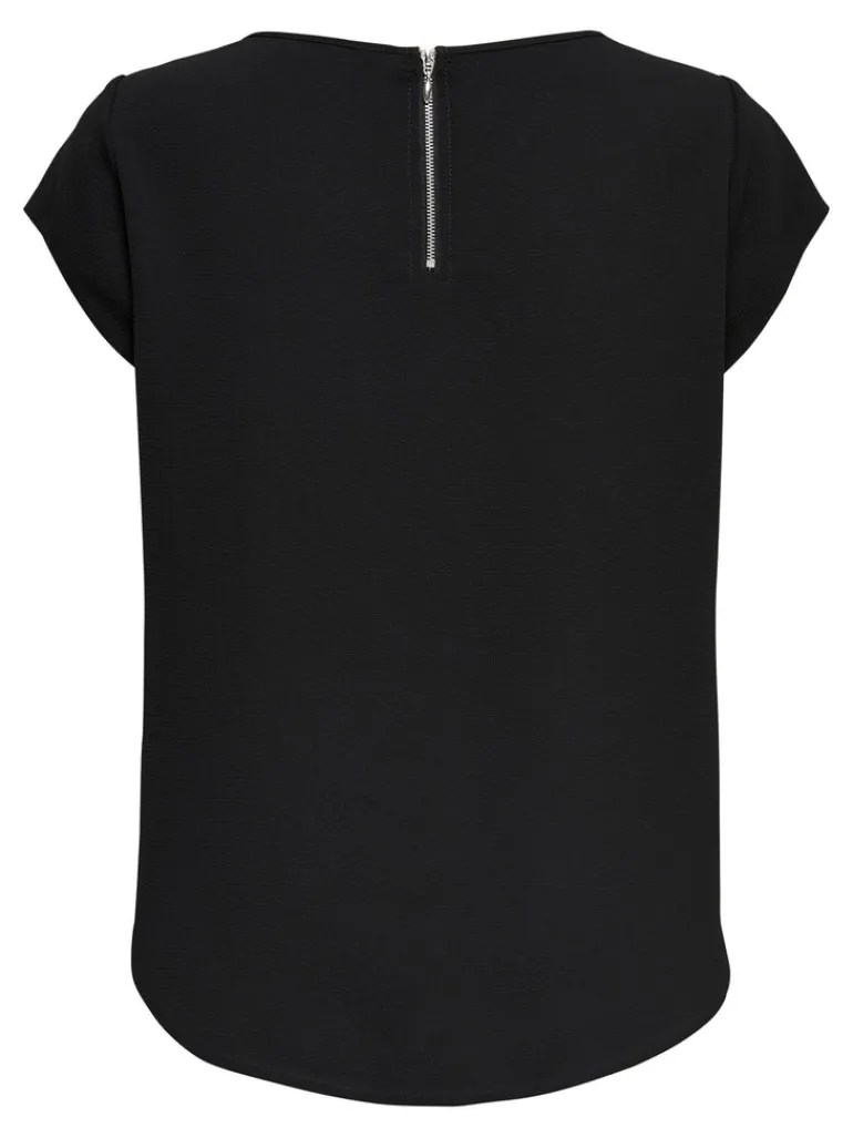 ONLVIC S/S SOLID TOP NOOS WVN black1