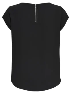 ONLVIC S/S SOLID TOP NOOS WVN black1