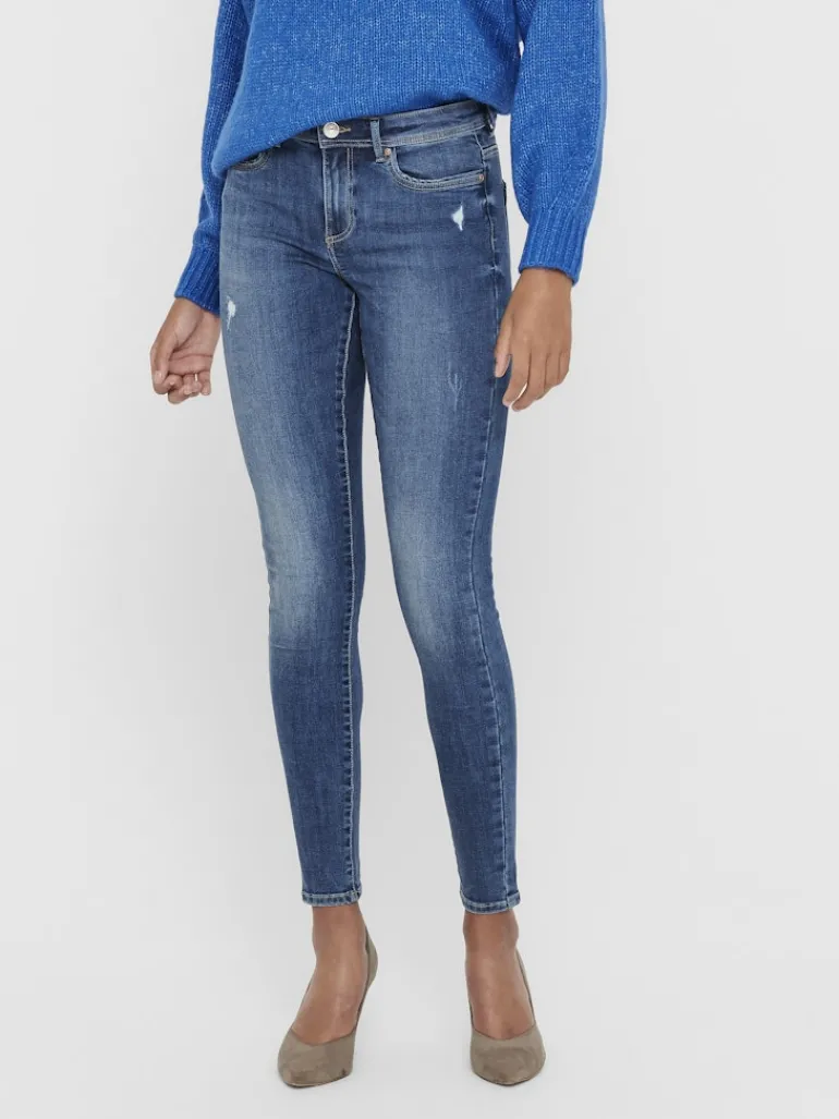 ONLWAUW MID SKINNY BJ114-3 NOOS medium blue denim
