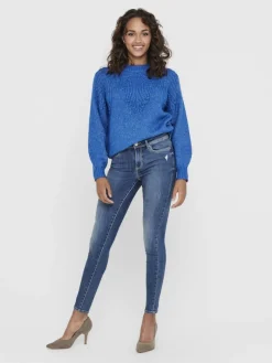 ONLWAUW MID SKINNY BJ114-3 NOOS medium blue denim