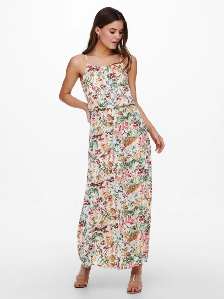 ONLWINNER LIFE S/L MAXI DRESS NOOS WVN cloud dancer1