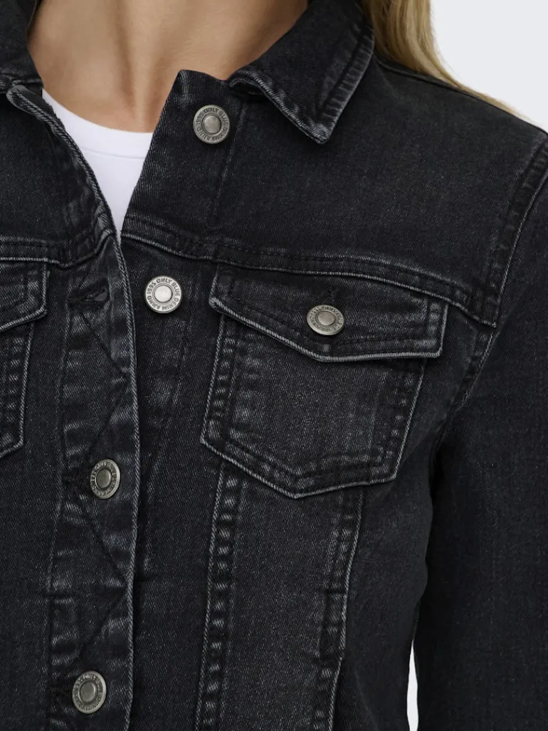 ONLWONDER DNM JACKET NOOS washed black