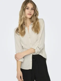 ONLYASMIN-SIESTA LS LI BL SHIRT PNT NOOS moonbeam