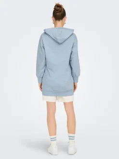 ONLZOEY LS DREAMER OVERSIZE SWT TUNIC CS dusty blue