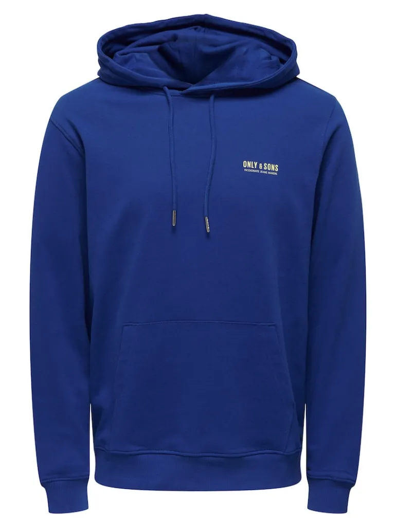 ONSALBERTO NEW LOGO HOODIE SWEAT sodalite blue