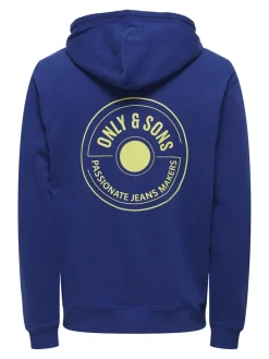 ONSALBERTO NEW LOGO HOODIE SWEAT sodalite blue