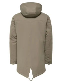 ONSALEXANDER LIFE PARKA OTW VD walnut