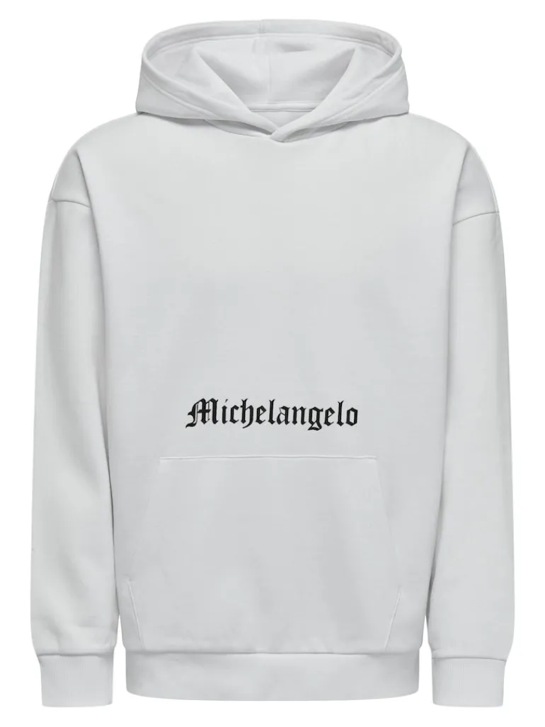 ONSAPOH LIFE RLX SWEAT HOODIE white