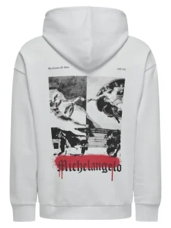 ONSAPOH LIFE RLX SWEAT HOODIE white