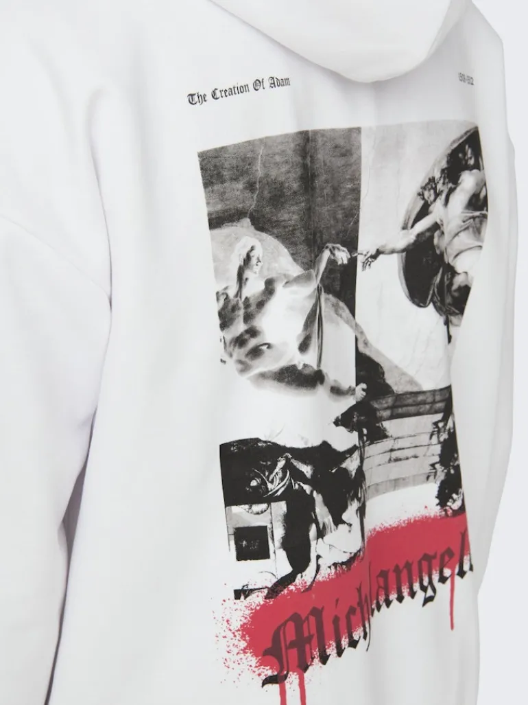 ONSAPOH LIFE RLX SWEAT HOODIE white