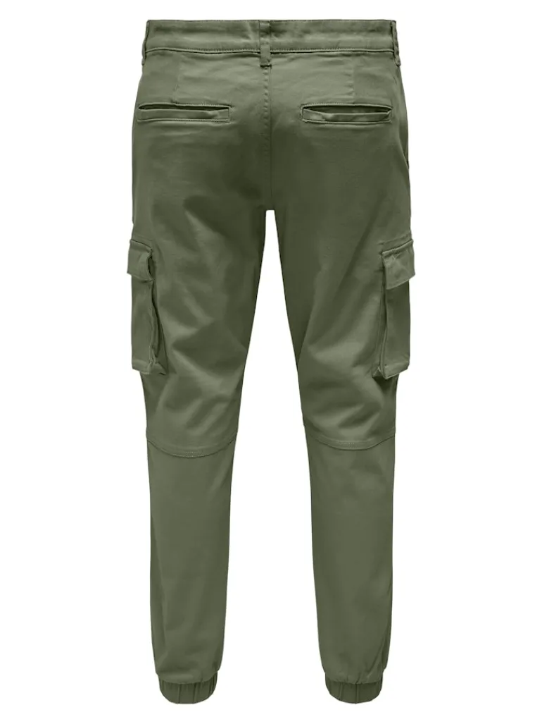ONSCAM STAGE CARGO CUFF LIFE 6687 NOOS deep lichen green