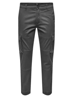 ONSCAM STAGE CARGO CUFF LIFE 6687 NOOS grey pinstripe