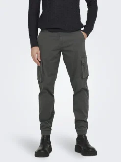 ONSCAM STAGE CARGO CUFF LIFE 6687 NOOS grey pinstripe