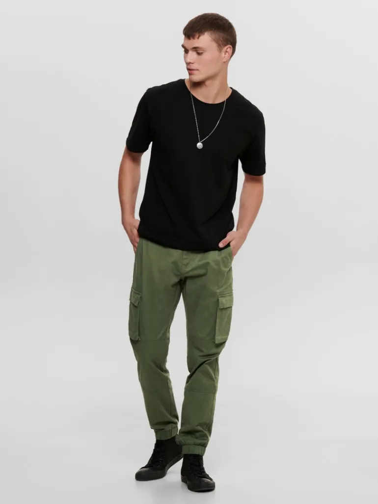 ONSCAM STAGE CARGO CUFF LIFE 6687 NOOS olive night
