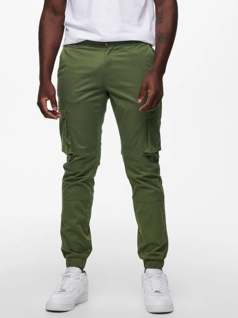 ONSCAM STAGE CARGO CUFF LIFE 6687 NOOS olive night