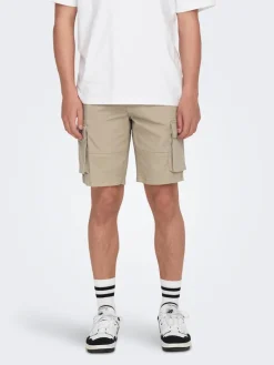 ONSCAM STAGE CARGO SHORTS 6689 LIFE NOOS grau1
