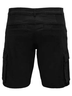 ONSCAM STAGE CARGO SHORTS 6689 LIFE NOOS black
