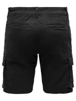 ONSCAM STAGE CARGO SHORTS 6689 LIFE NOOS black