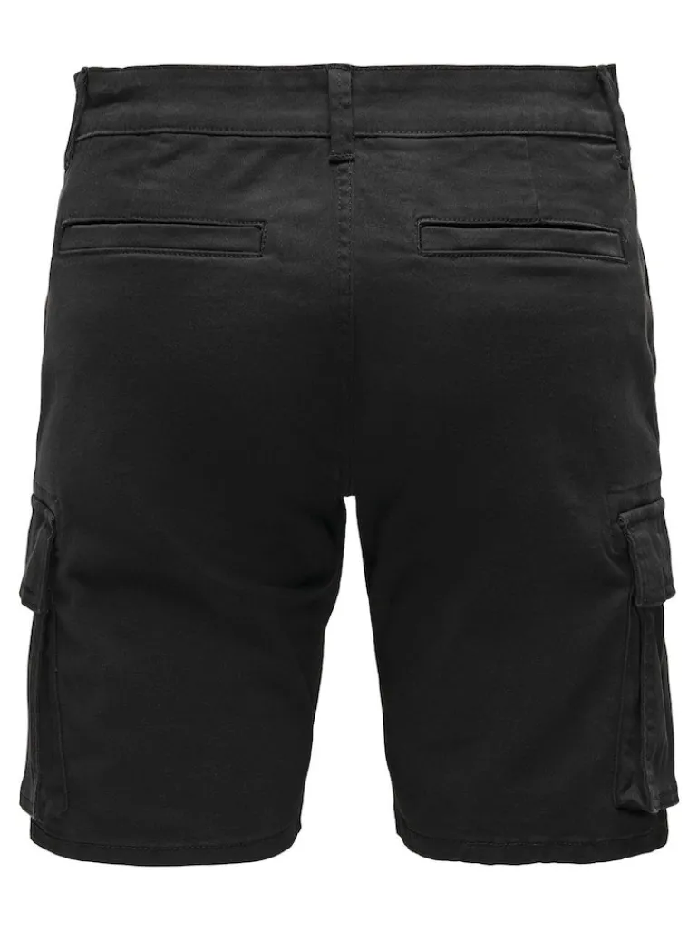 ONSCAM STAGE CARGO SHORTS 6689 LIFE NOOS black