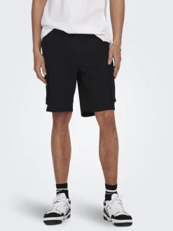 ONSCAM STAGE CARGO SHORTS 6689 LIFE NOOS black